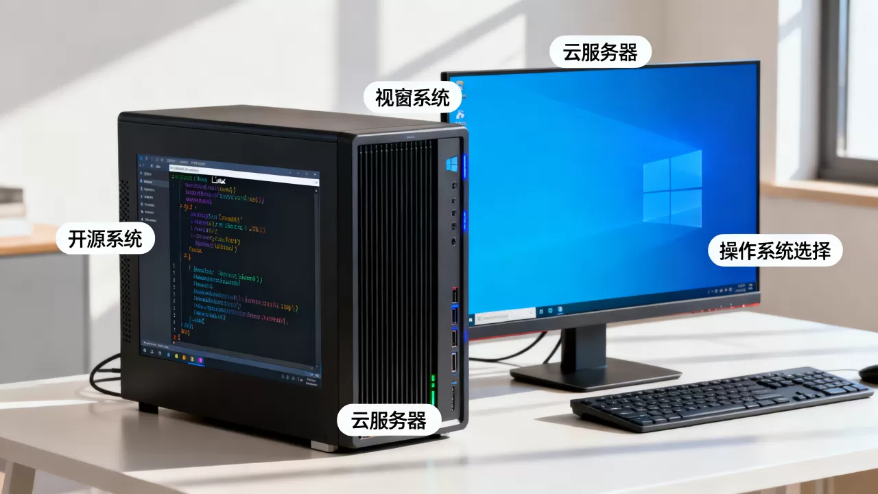 租用云服务器选开源系统还是视窗系统更省心，云服务器操作系统怎么选不踩坑？