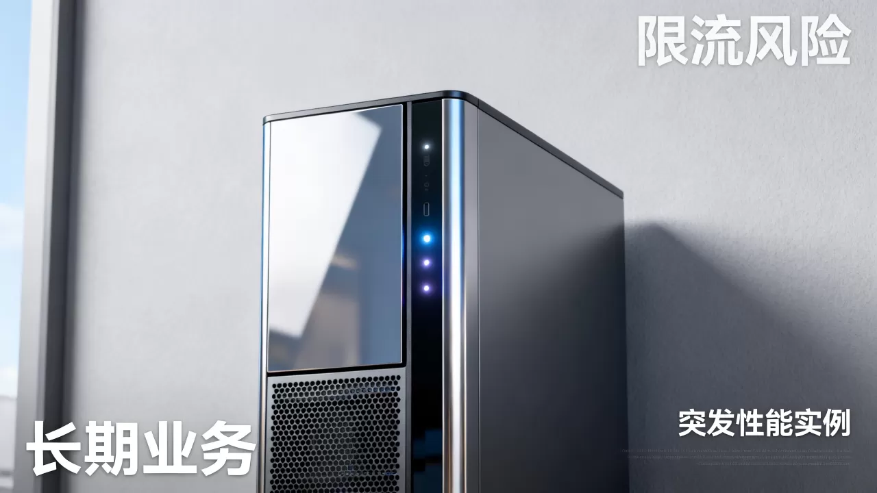 云主机突发性能实例到底适不适合长期跑业务？，会不会被限流？