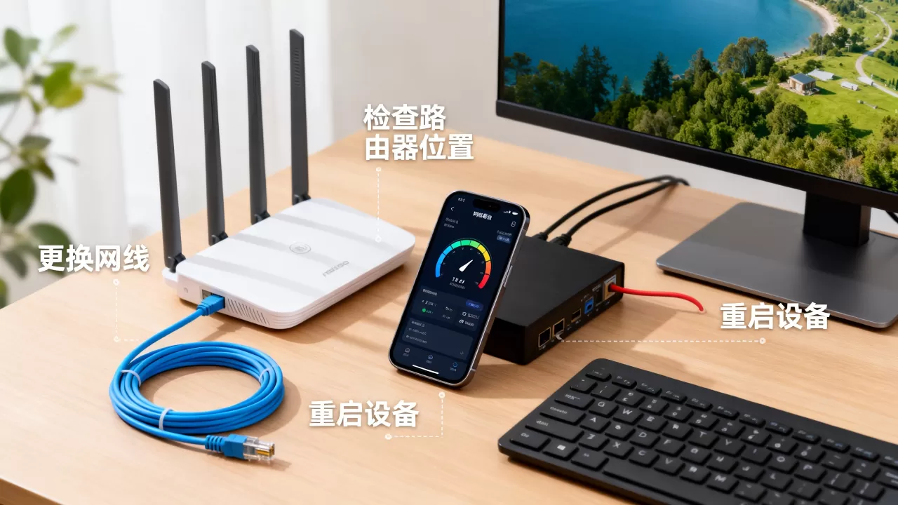 带宽够但速度上不去，卡点常在这几处，网络慢的解决办法有哪些？