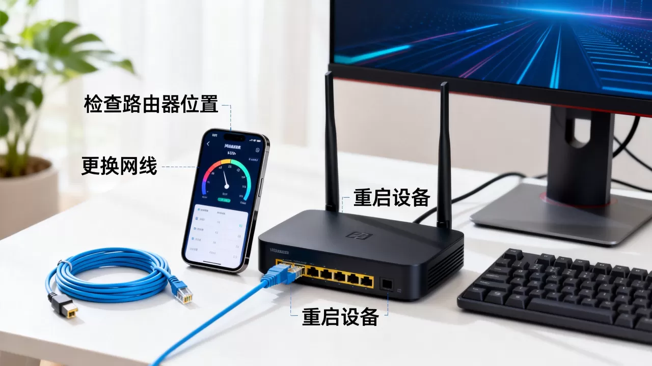 带宽够但速度上不去，卡点常在这几处，网络慢的解决办法有哪些？