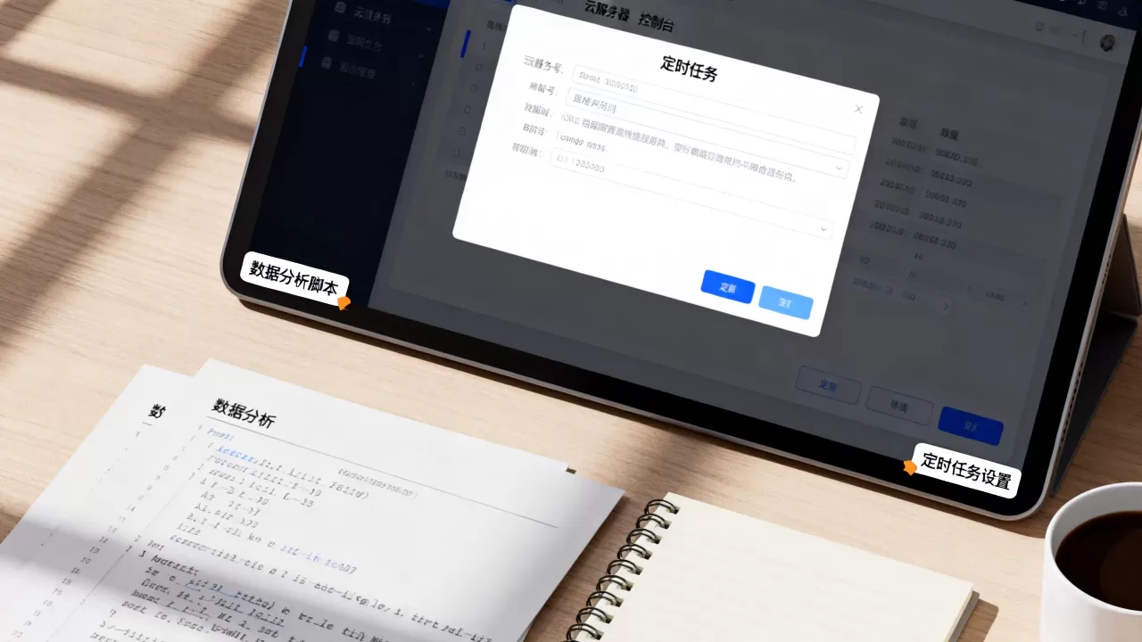 把数据分析脚本放到云服务器定时跑可行吗?,云服务器定时任务怎么设置? 把数据分析脚本放到云服务器定时跑可行吗?,云服务器定时任务怎么设置?