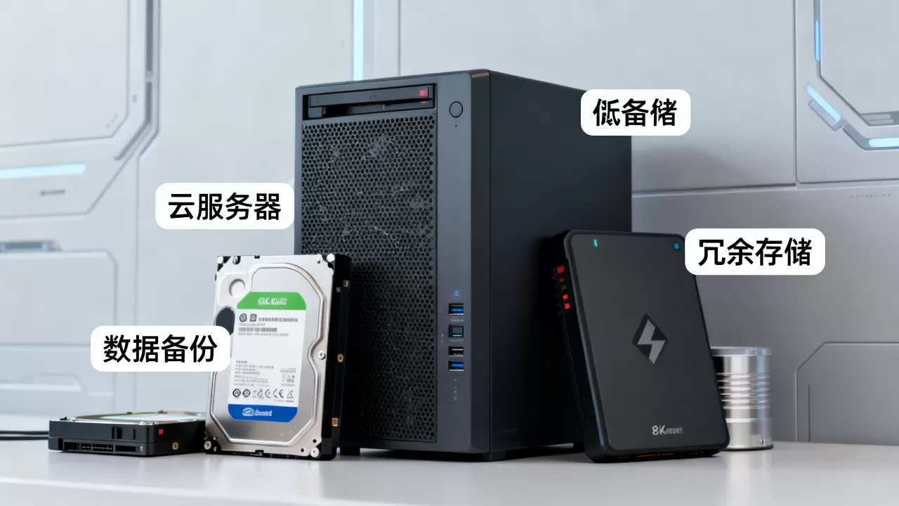 用云服务器搭建个人云盘有哪些存储上的注意点，怎么避免数据丢失？