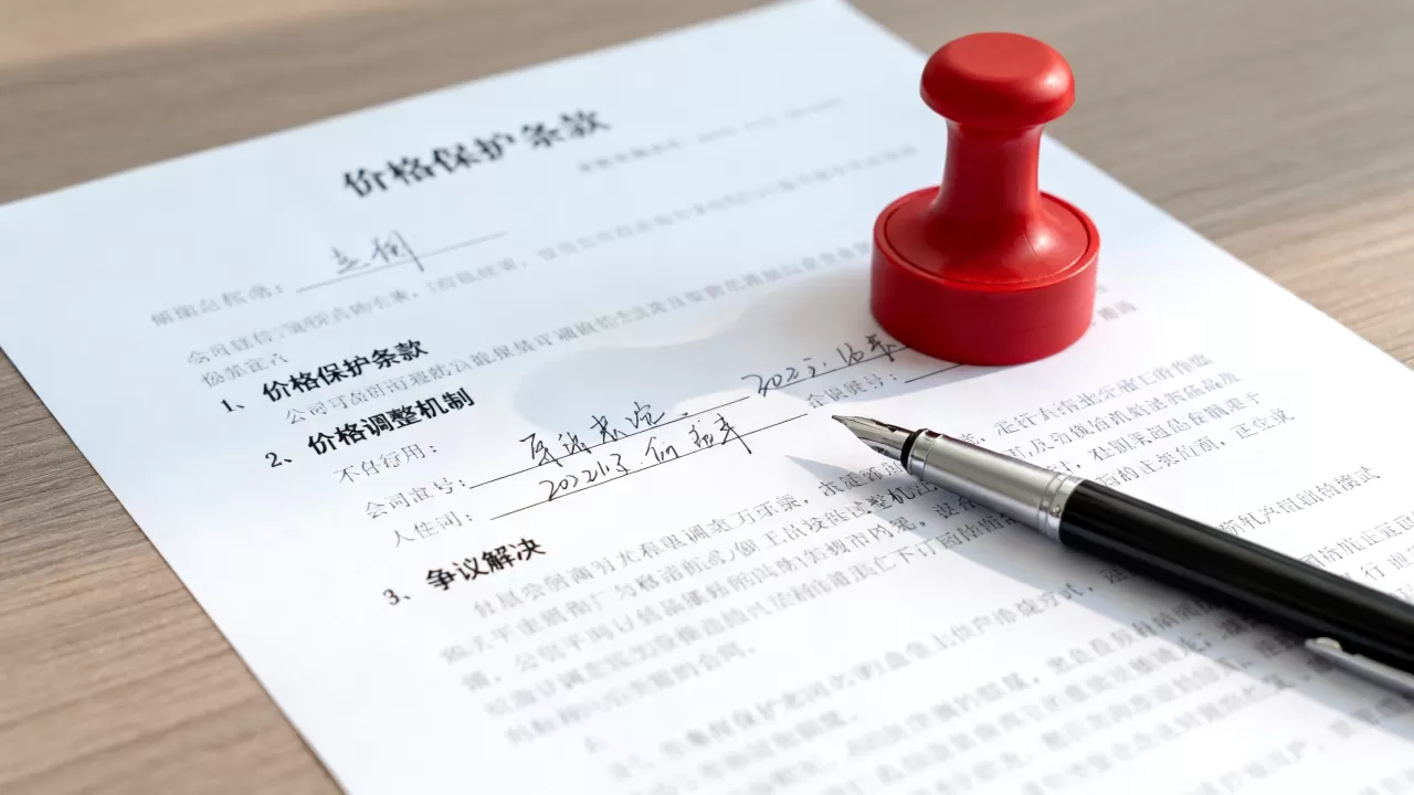 长期合同里的价格保护条款怎么写，避免涨价吃亏的条款有哪些