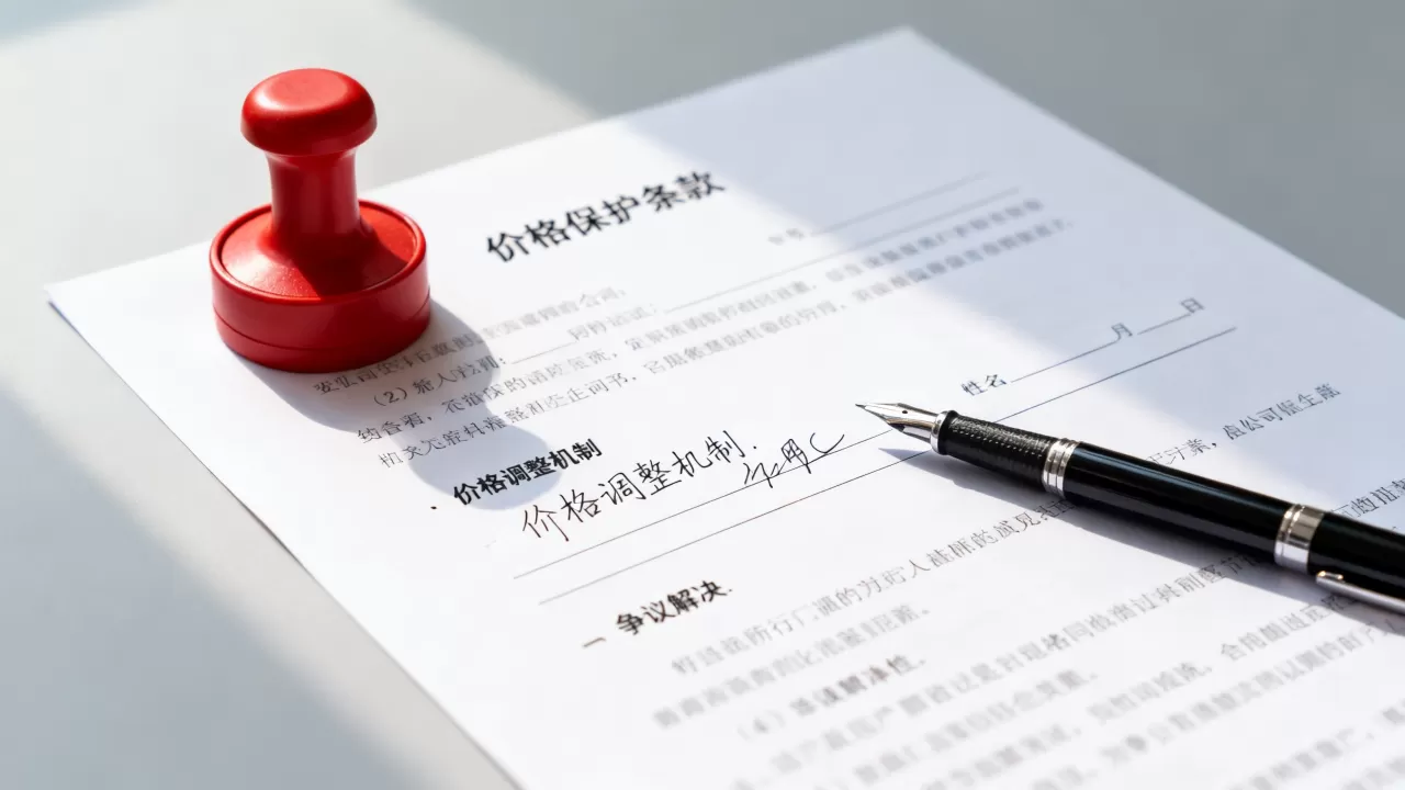 长期合同里的价格保护条款怎么写，避免涨价吃亏的条款有哪些