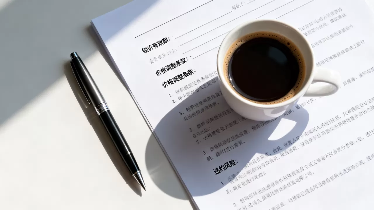 签长期合同锁价要注意哪些条款，长期合同锁价风险有哪些