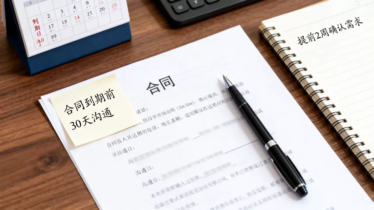 合同到期前多久谈续费比较主动?提前多久沟通最合适? 合同到期前多久谈续费比较主动?提前多久沟通最合适?