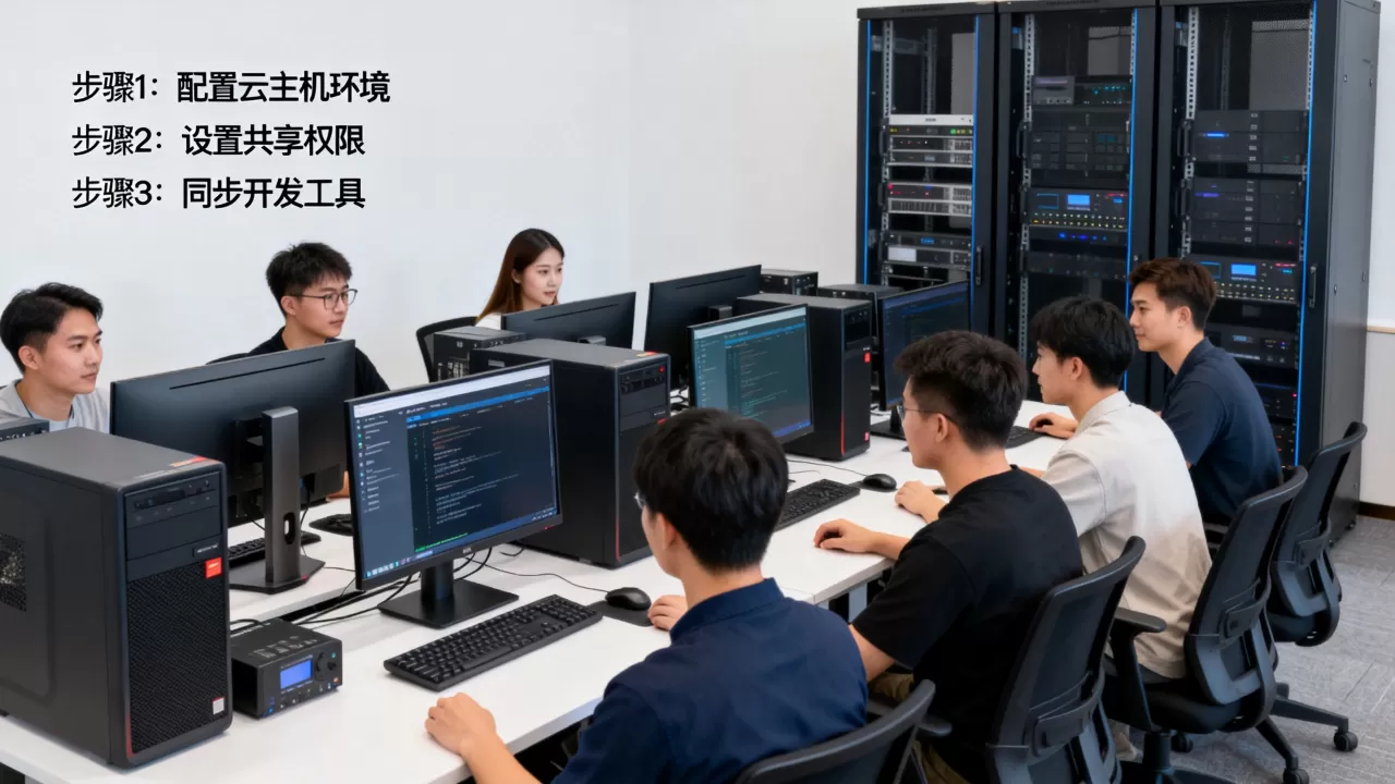云主机做开发环境如何让团队多人共享同一套配置,多人共用云服务器配置方法 云主机做开发环境如何让团队多人共享同一套配置,多人共用云服务器配置方法