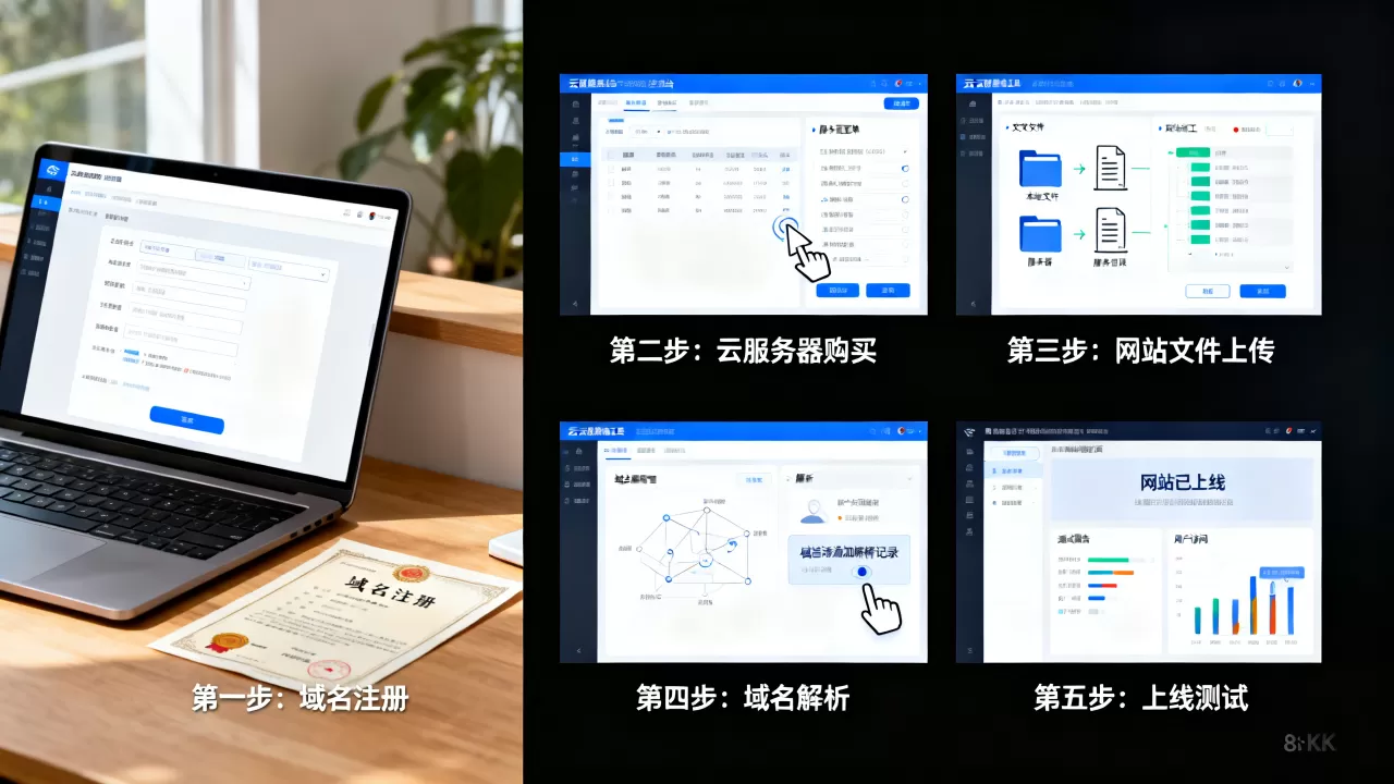 个人网站用云服务器搭建从域名到上线的步骤?需要哪些流程? 个人网站用云服务器搭建从域名到上线的步骤?需要哪些流程?