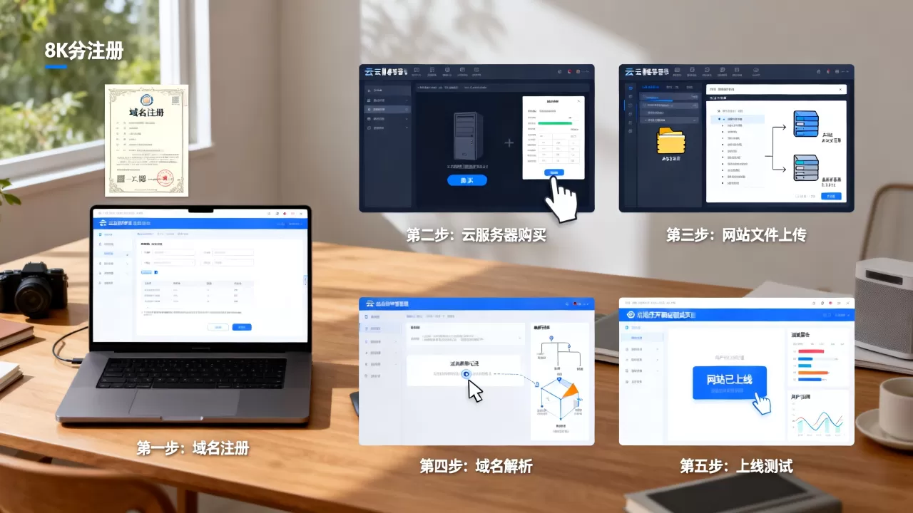 个人网站用云服务器搭建从域名到上线的步骤?需要哪些流程? 个人网站用云服务器搭建从域名到上线的步骤?需要哪些流程?