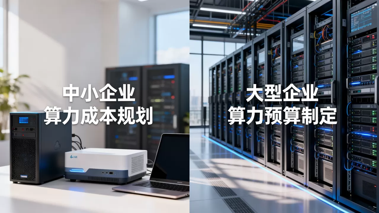 不同规模的企业应该怎么制定算力预算，中小企业算力成本怎么规划最合理？