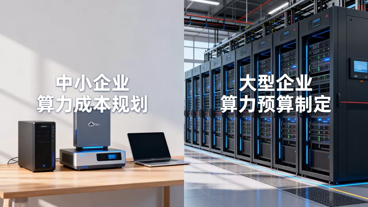 不同规模的企业应该怎么制定算力预算，中小企业算力成本怎么规划最合理？