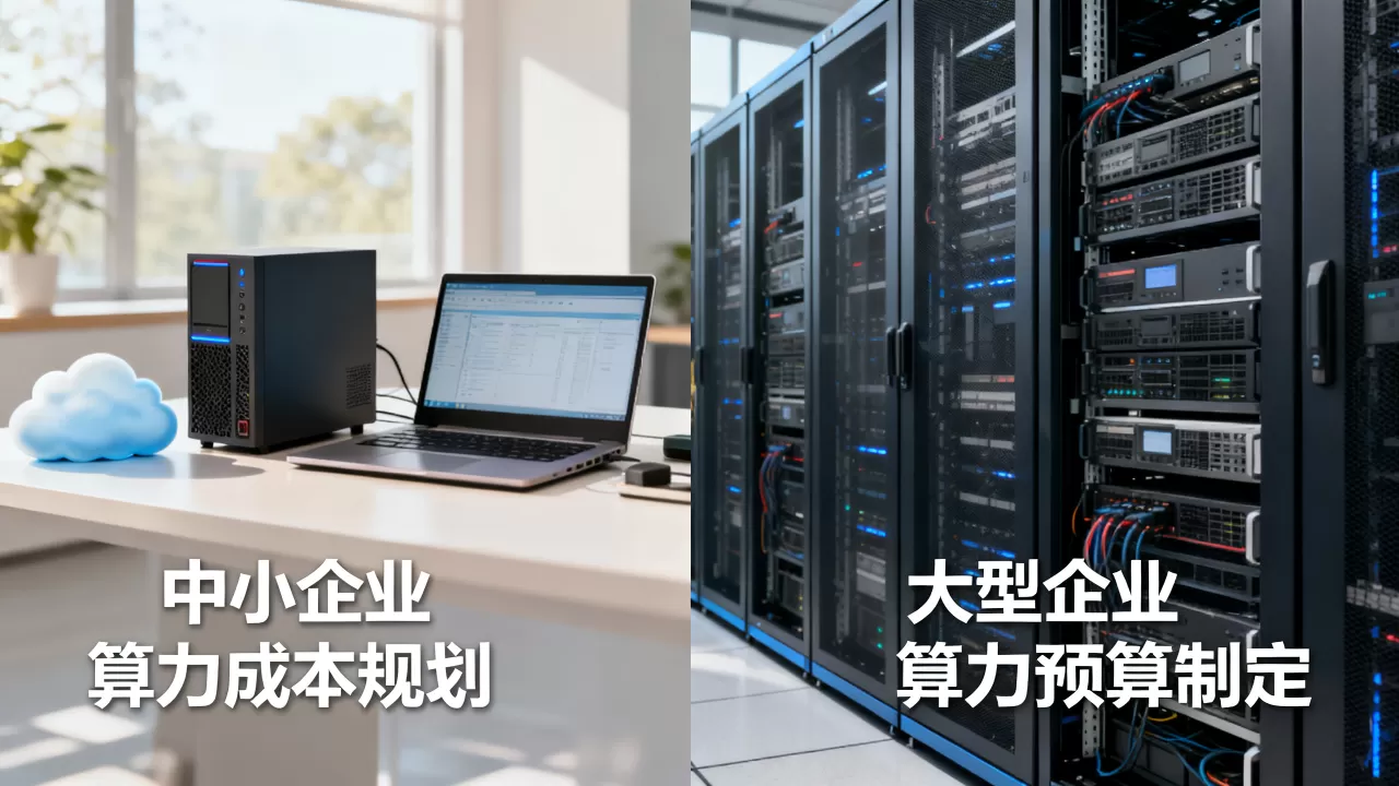 不同规模的企业应该怎么制定算力预算，中小企业算力成本怎么规划最合理？