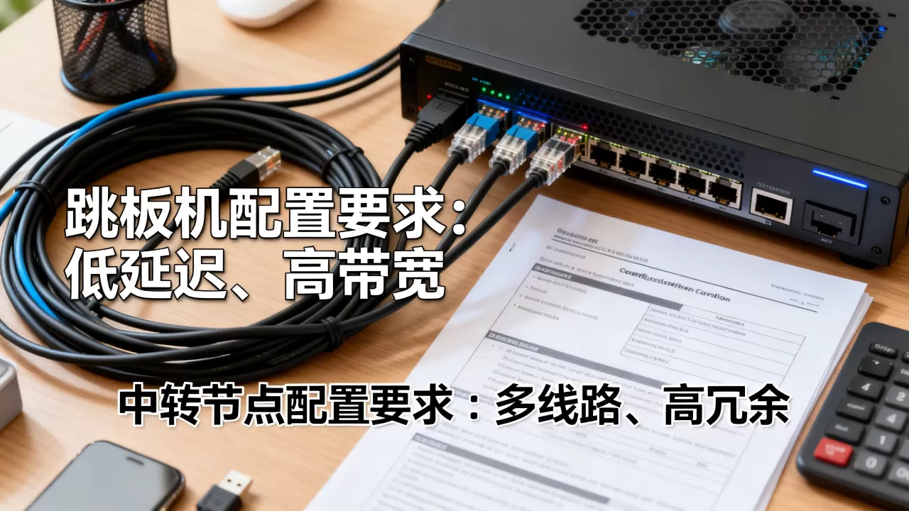 云服务器做跳板机和中转节点配置要求有什么区别，哪种更稳定？