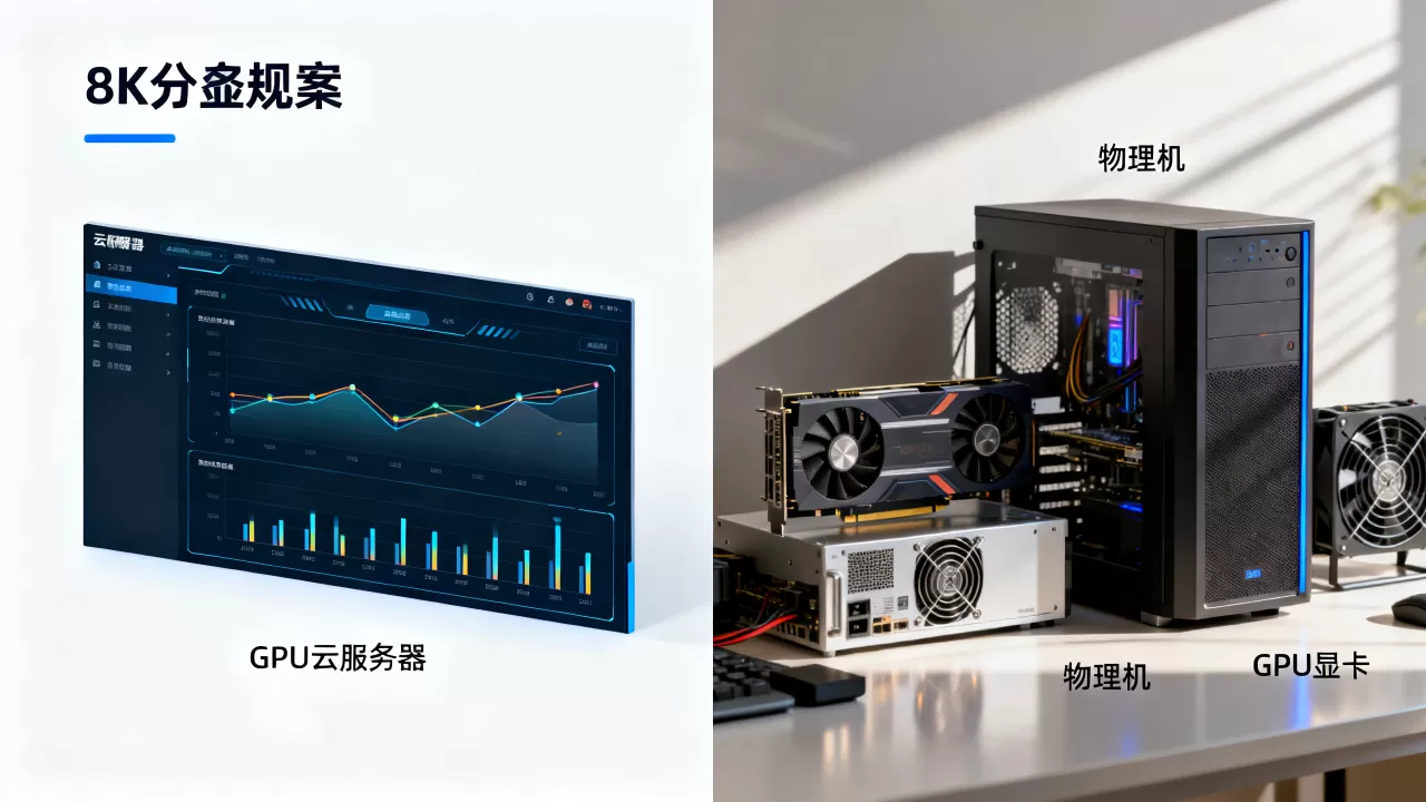 应用需要GPU时云服务器和物理机该如何取舍，GPU云服务器和物理机哪个划算？