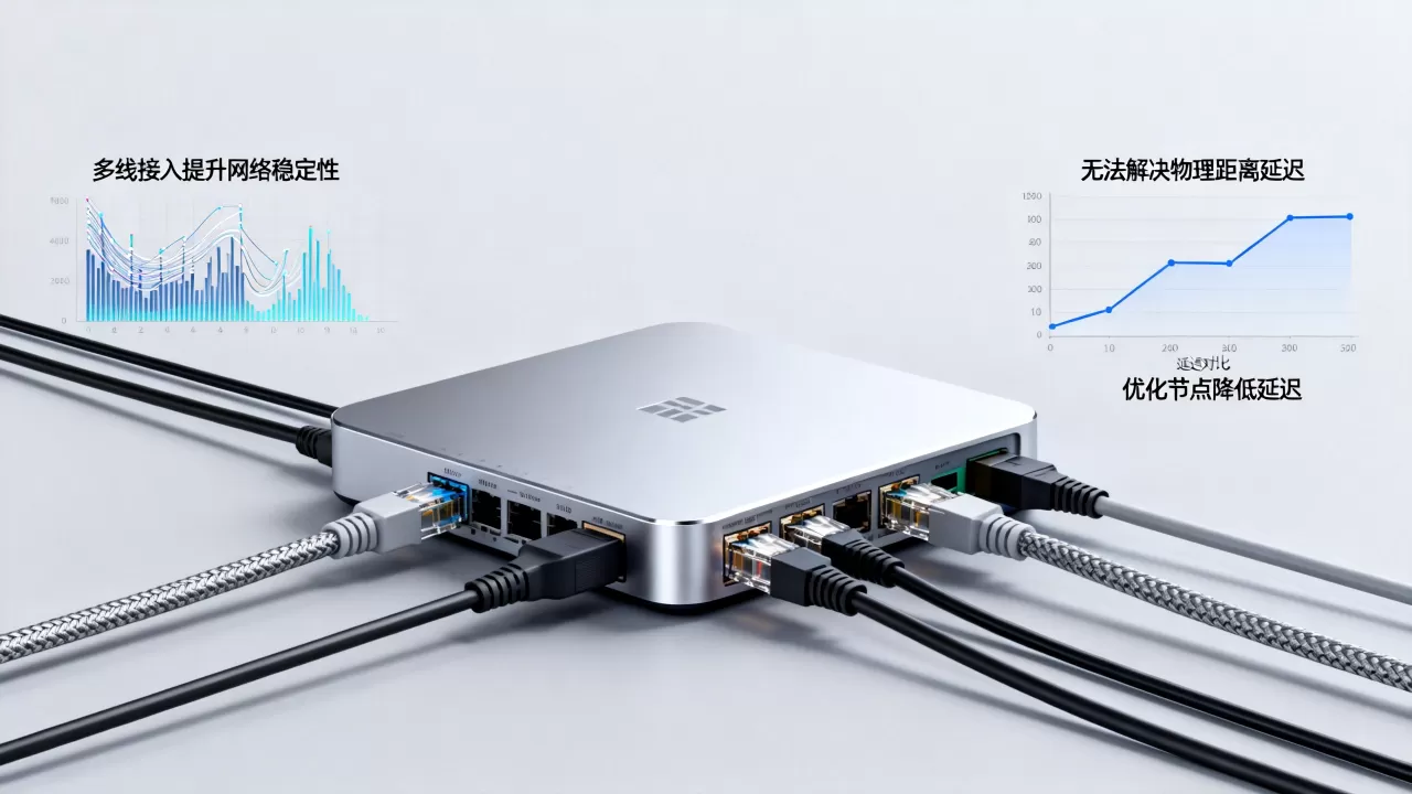 多线接入能解决什么，又解决不了什么？网络延迟高怎么改善