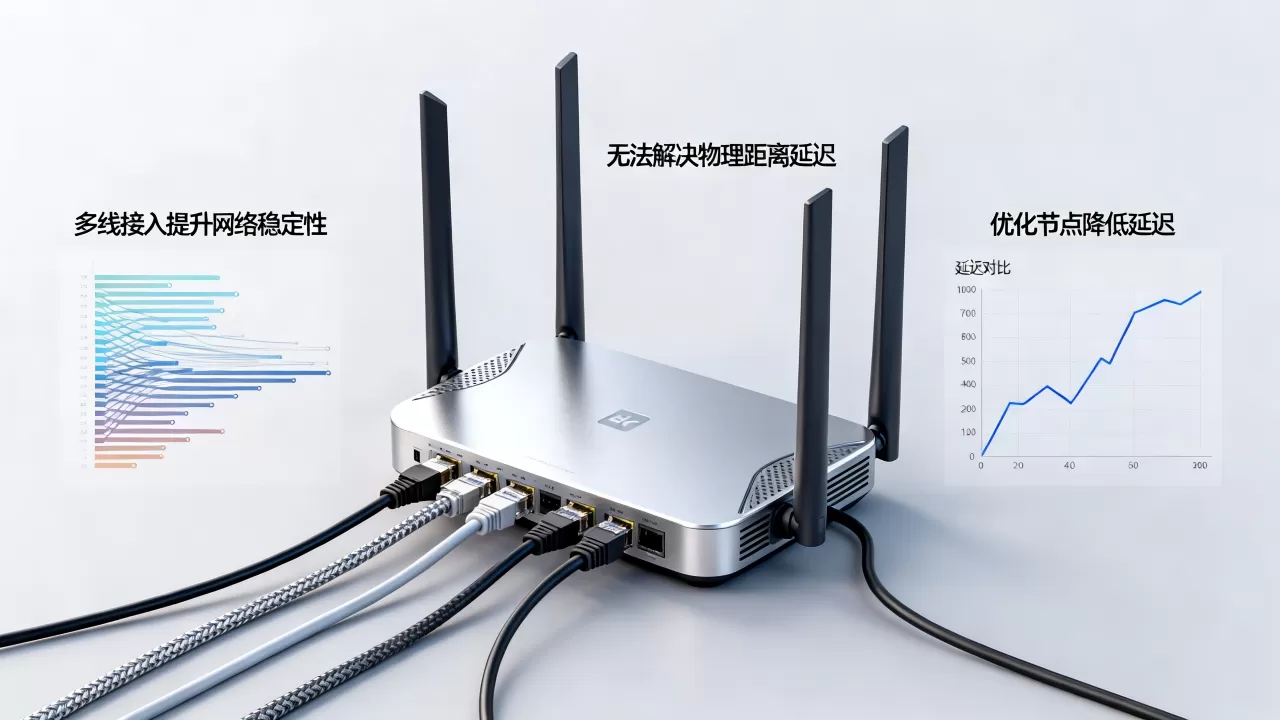多线接入能解决什么，又解决不了什么？网络延迟高怎么改善