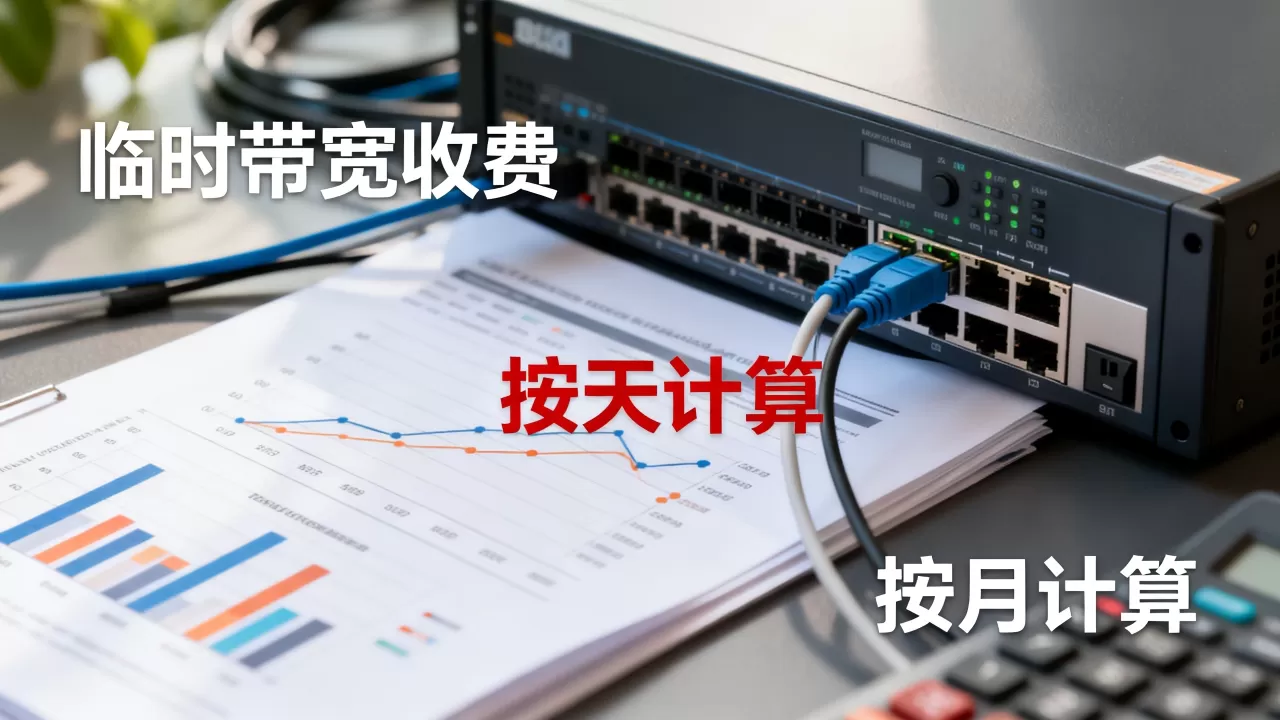 临时增加带宽的费用是按天算还是按月算,临时带宽收费方式? 临时增加带宽的费用是按天算还是按月算,临时带宽收费方式?