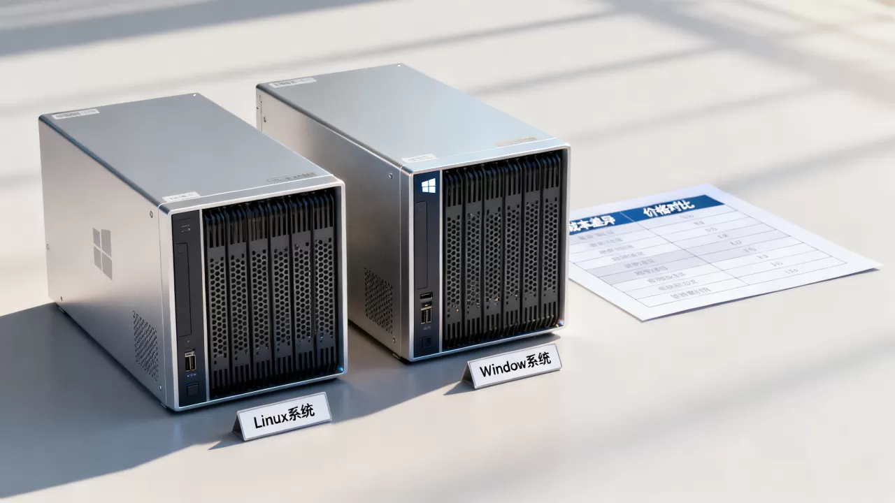 Linux系统和Windows系统云主机成本差异在哪，云服务器价格对比哪个更划算