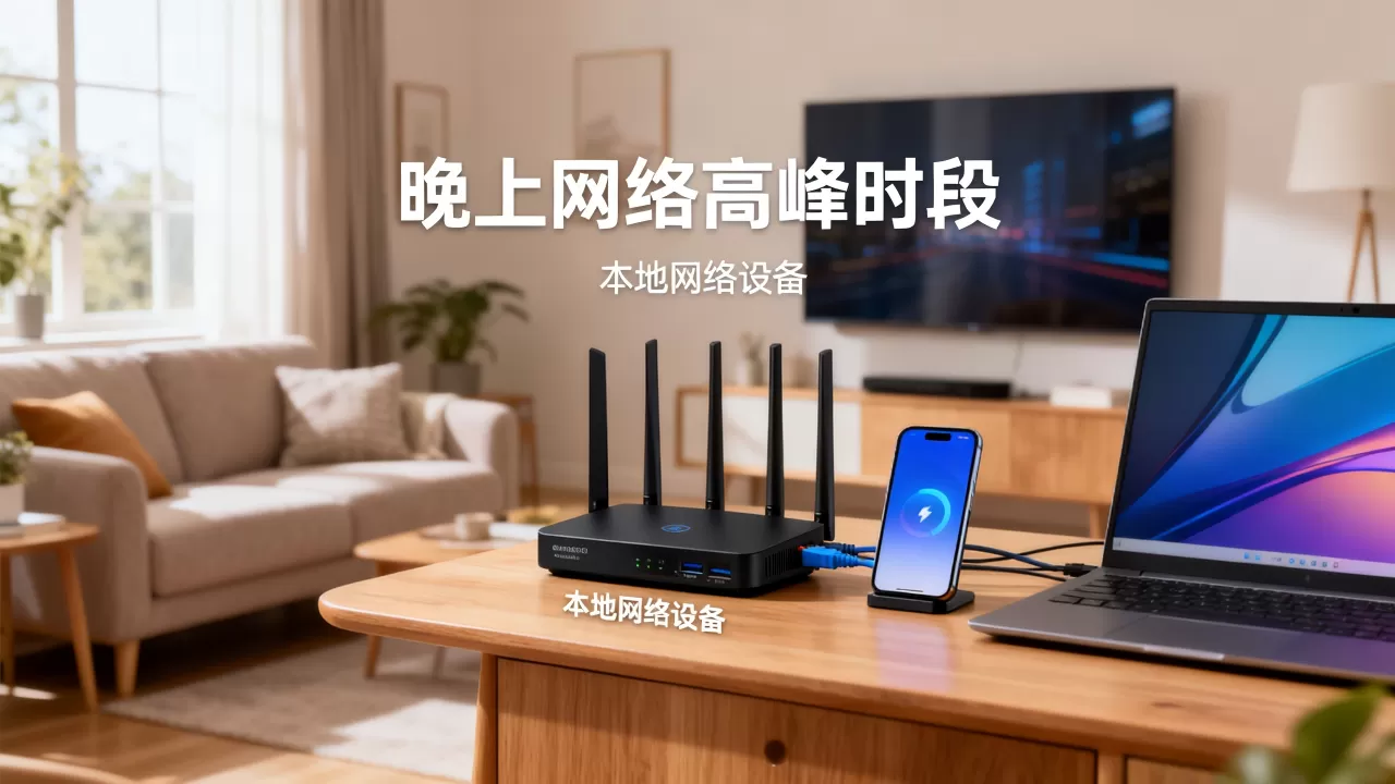 白天正常晚上卡,问题多半不在本地,为什么晚上网速慢? 白天正常晚上卡,问题多半不在本地,为什么晚上网速慢?