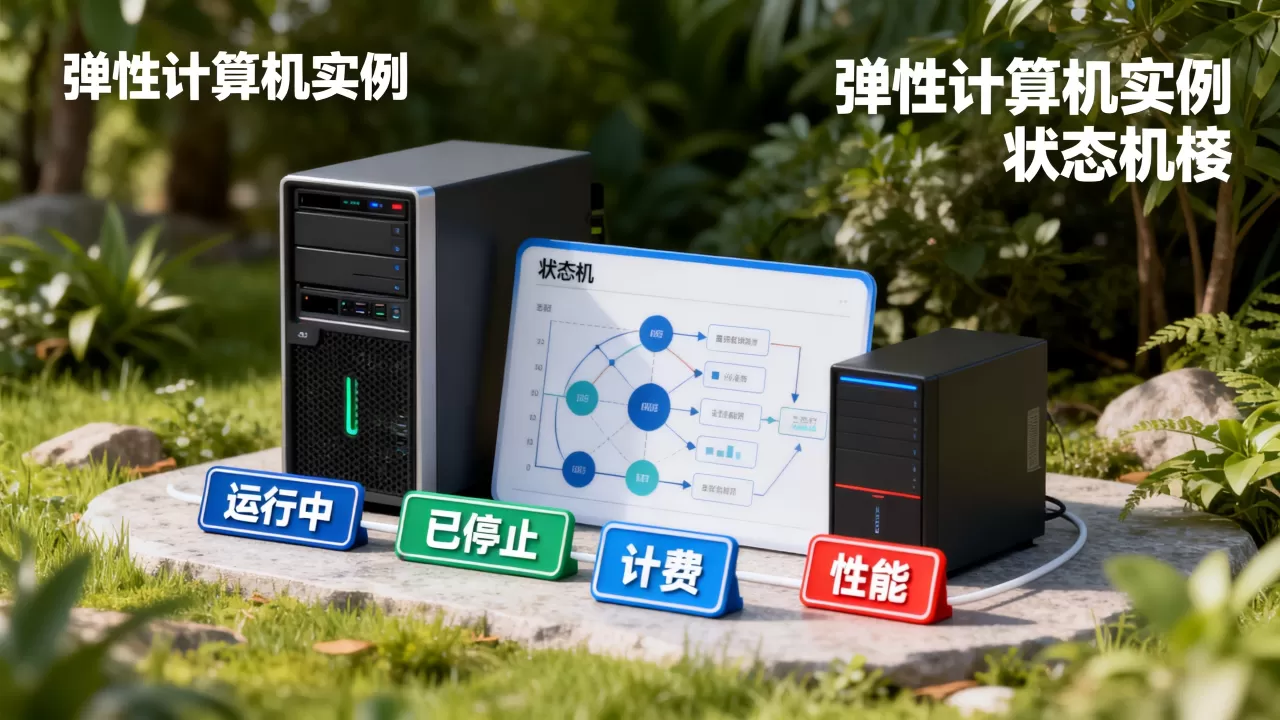 弹性计算实例的状态机里运行中和已停止有何不同?实例状态切换如何影响计费与性能 弹性计算实例的状态机里运行中和已停止有何不同?实例状态切换如何影响计费与性能