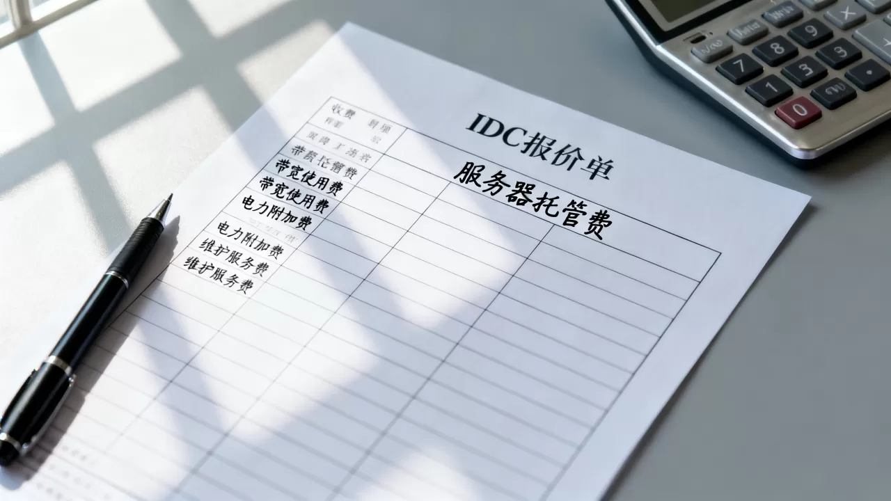拿到IDC报价单先核对哪几个收费项?IDC报价单有哪些隐形收费? 拿到IDC报价单先核对哪几个收费项?IDC报价单有哪些隐形收费?