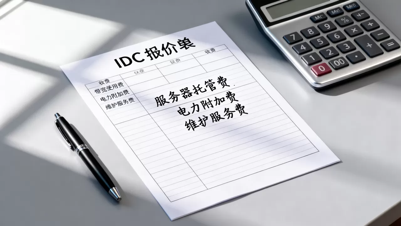 拿到IDC报价单先核对哪几个收费项?IDC报价单有哪些隐形收费? 拿到IDC报价单先核对哪几个收费项?IDC报价单有哪些隐形收费?