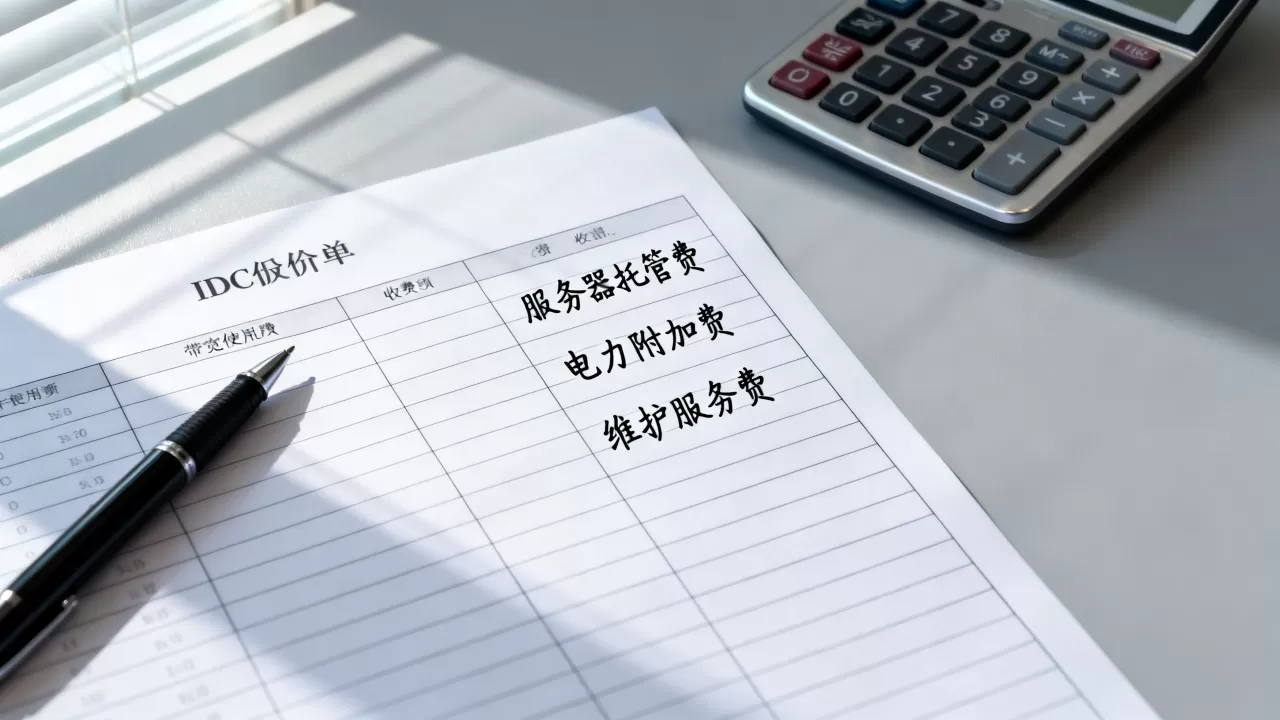 拿到IDC报价单先核对哪几个收费项?IDC报价单有哪些隐形收费? 拿到IDC报价单先核对哪几个收费项?IDC报价单有哪些隐形收费?