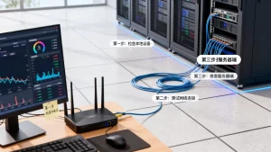 延迟高的排查思路是什么？从近到远怎么一步步排查？
