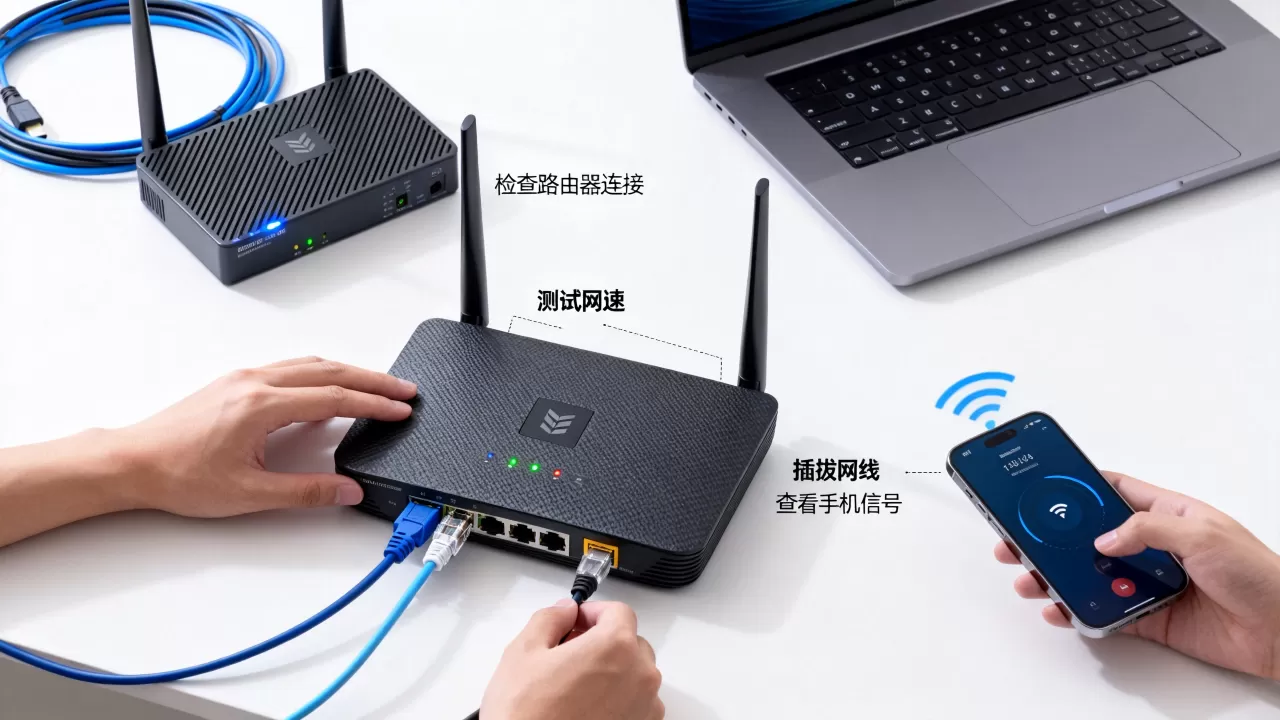 网络卡顿排查方法有哪些?本地这一段别跳过,宽带提速技巧 网络卡顿排查方法有哪些?本地这一段别跳过,宽带提速技巧
