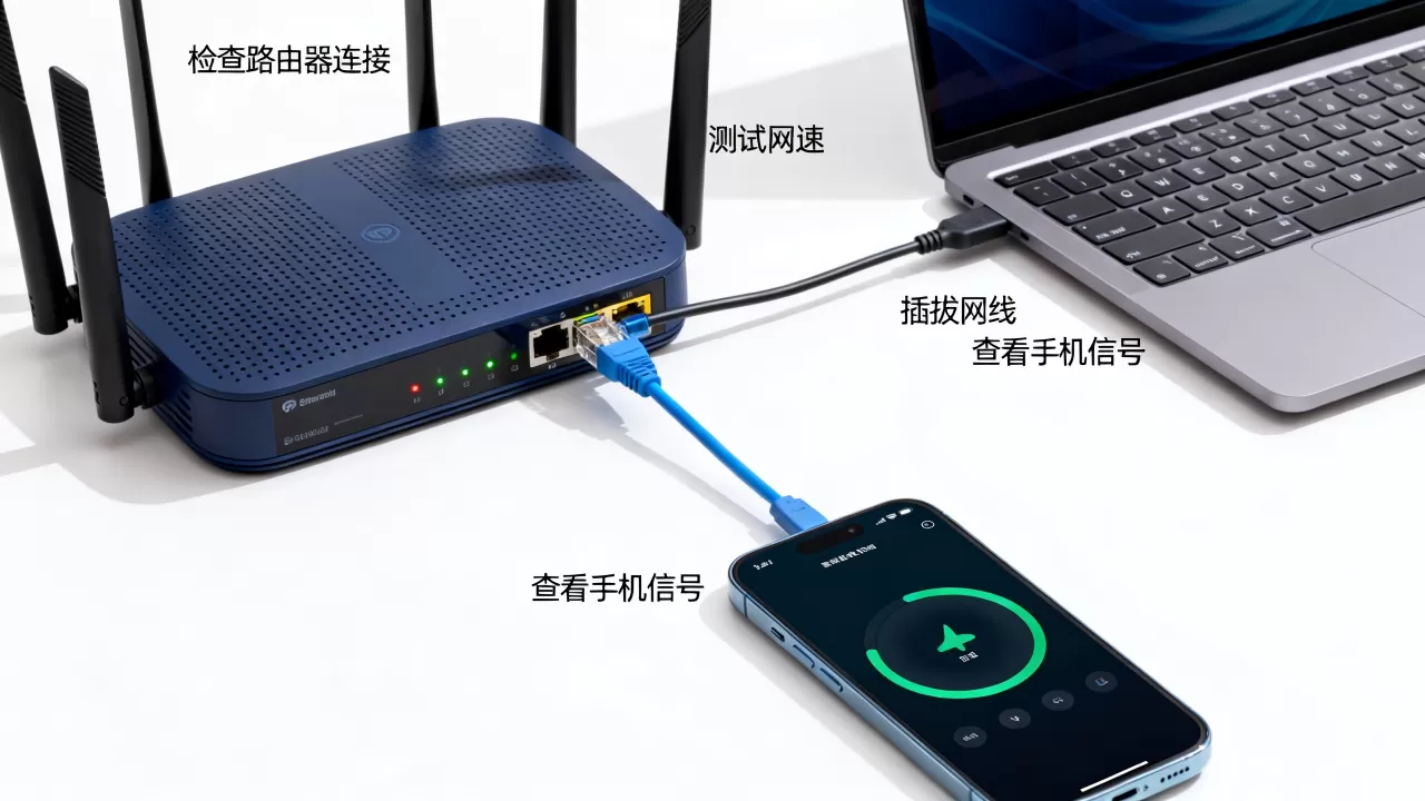 网络卡顿排查方法有哪些?本地这一段别跳过,宽带提速技巧 网络卡顿排查方法有哪些?本地这一段别跳过,宽带提速技巧