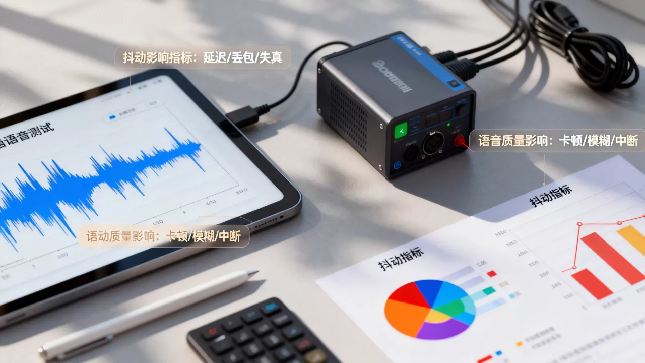 抖动影响语音质量时，可以从这几个指标入手？，抖动对语音质量的影响有哪些