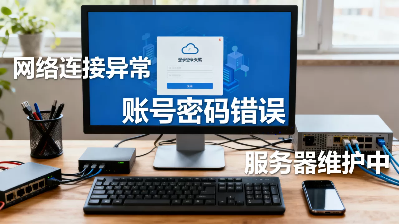 云服务器登录失败常见原因及对应的排查方向,为什么登录不上?如何解决? 云服务器登录失败常见原因及对应的排查方向,为什么登录不上?如何解决?