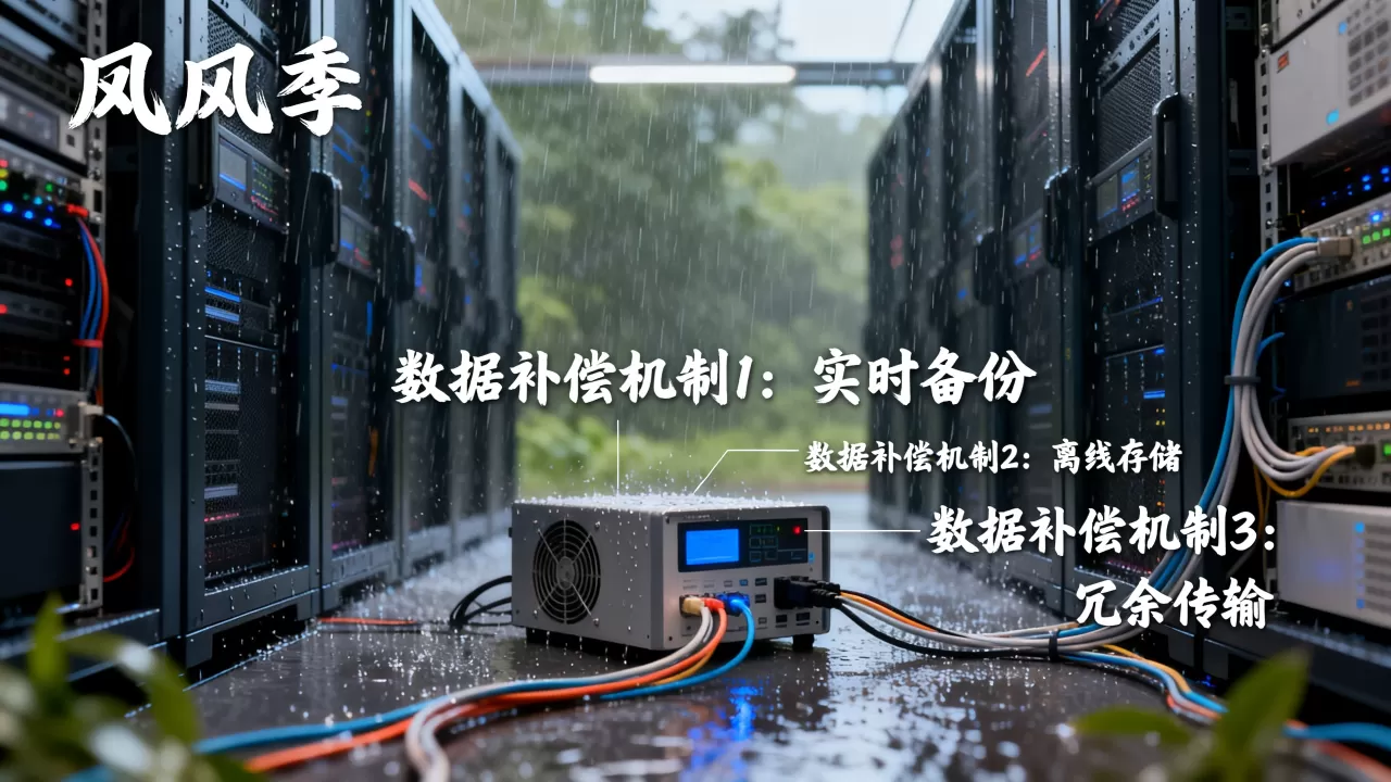 台风季设备集中掉线后,数据补偿机制有哪些? 台风季设备集中掉线后,数据补偿机制有哪些?