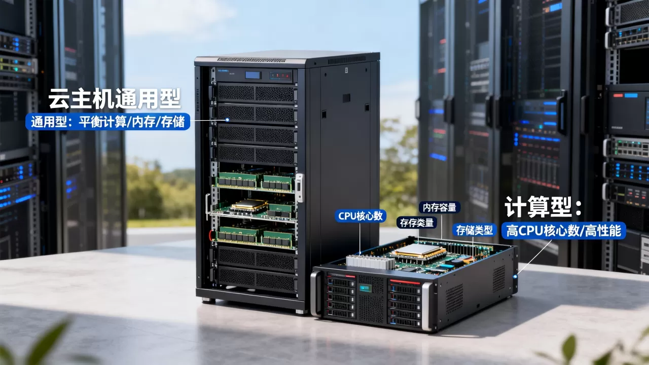 云主机通用型和计算型定位区别是什么,通用型和计算型哪个好? 云主机通用型和计算型定位区别是什么,通用型和计算型哪个好?