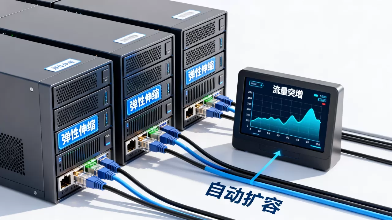 弹性伸缩为什么能帮业务应对流量突然上涨,有哪些关键作用? 弹性伸缩为什么能帮业务应对流量突然上涨,有哪些关键作用?