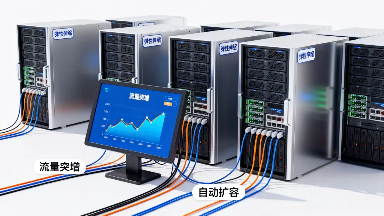 弹性伸缩为什么能帮业务应对流量突然上涨,有哪些关键作用? 弹性伸缩为什么能帮业务应对流量突然上涨,有哪些关键作用?