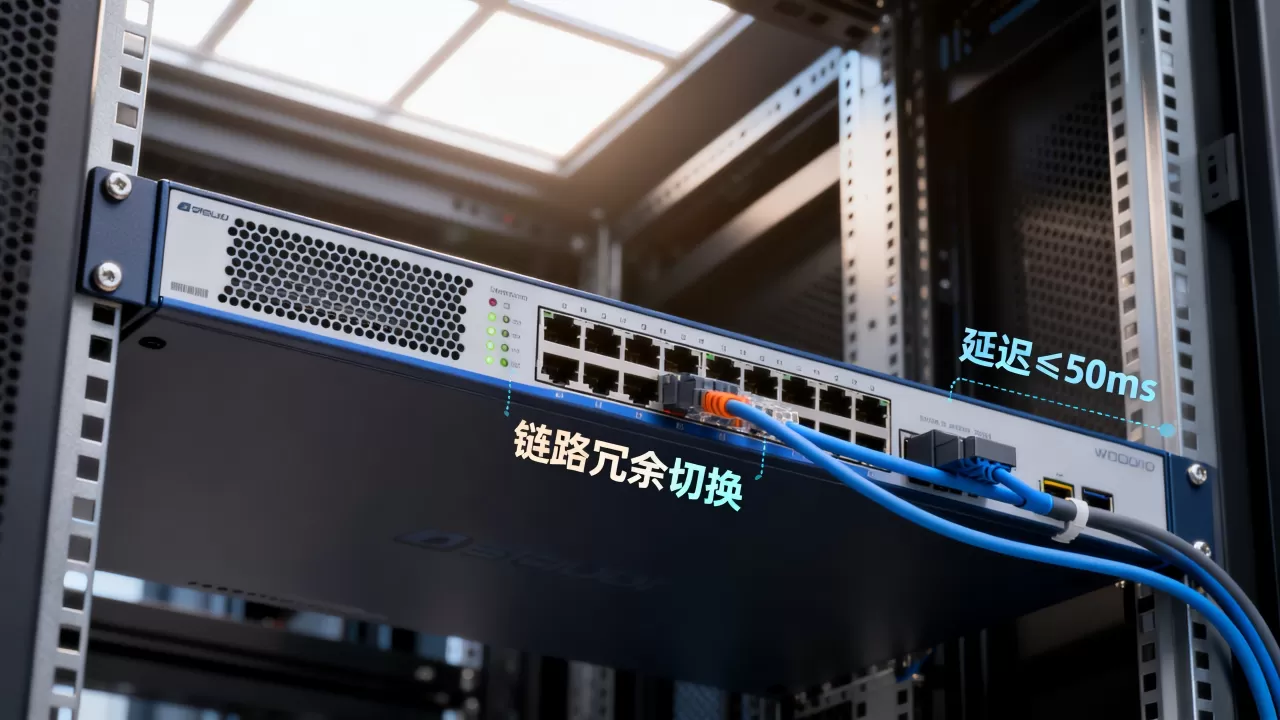 实时业务链路冗余切换时效如何考量?链路冗余切换延迟多少毫秒 实时业务链路冗余切换时效如何考量?链路冗余切换延迟多少毫秒