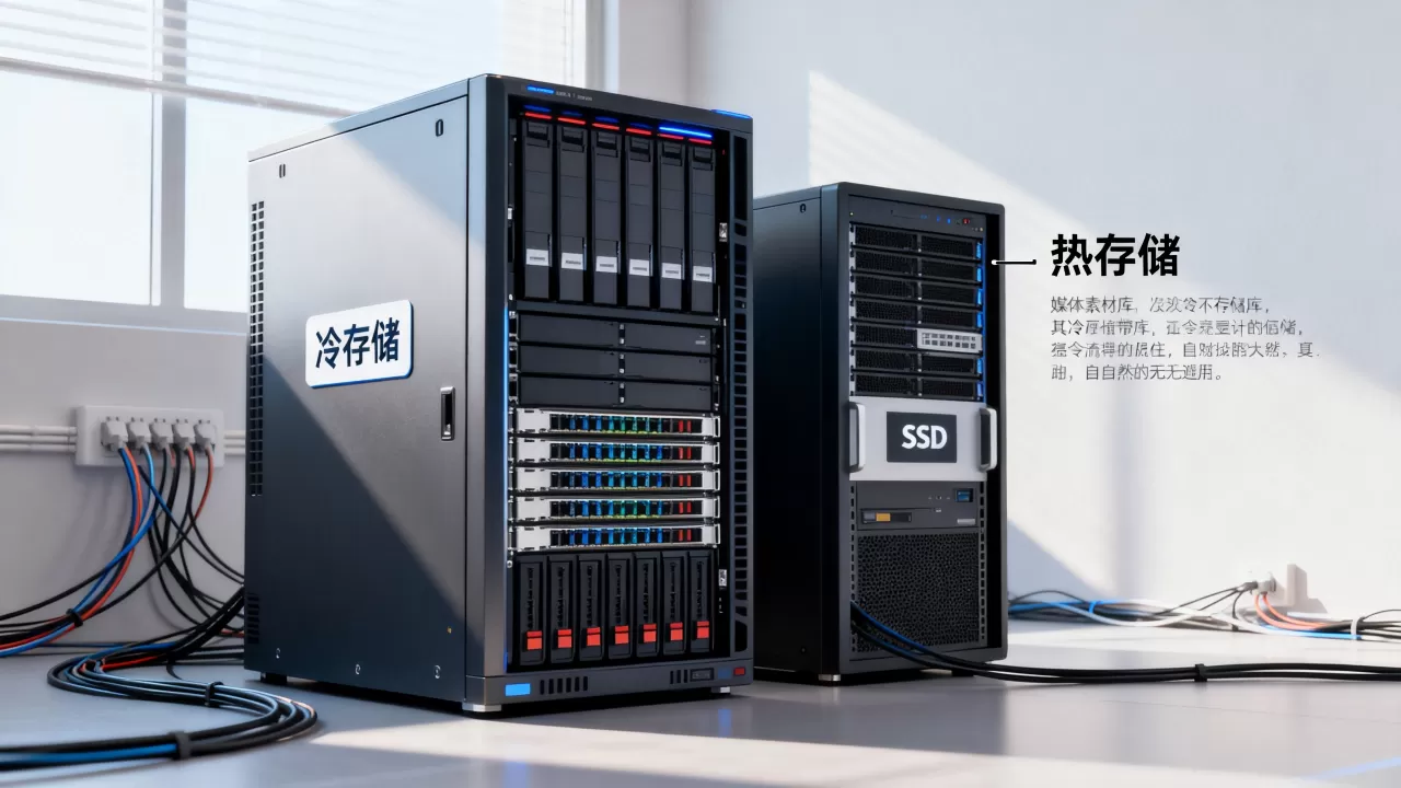 媒体素材库冷热分层后的存储报价怎么比，冷热数据存储成本如何计算