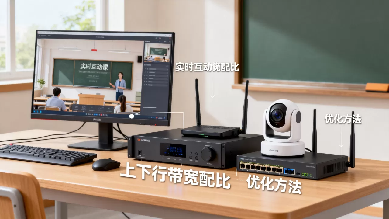 实时互动课堂上下行带宽配比多少合适?带宽配比优化方法 实时互动课堂上下行带宽配比多少合适?带宽配比优化方法