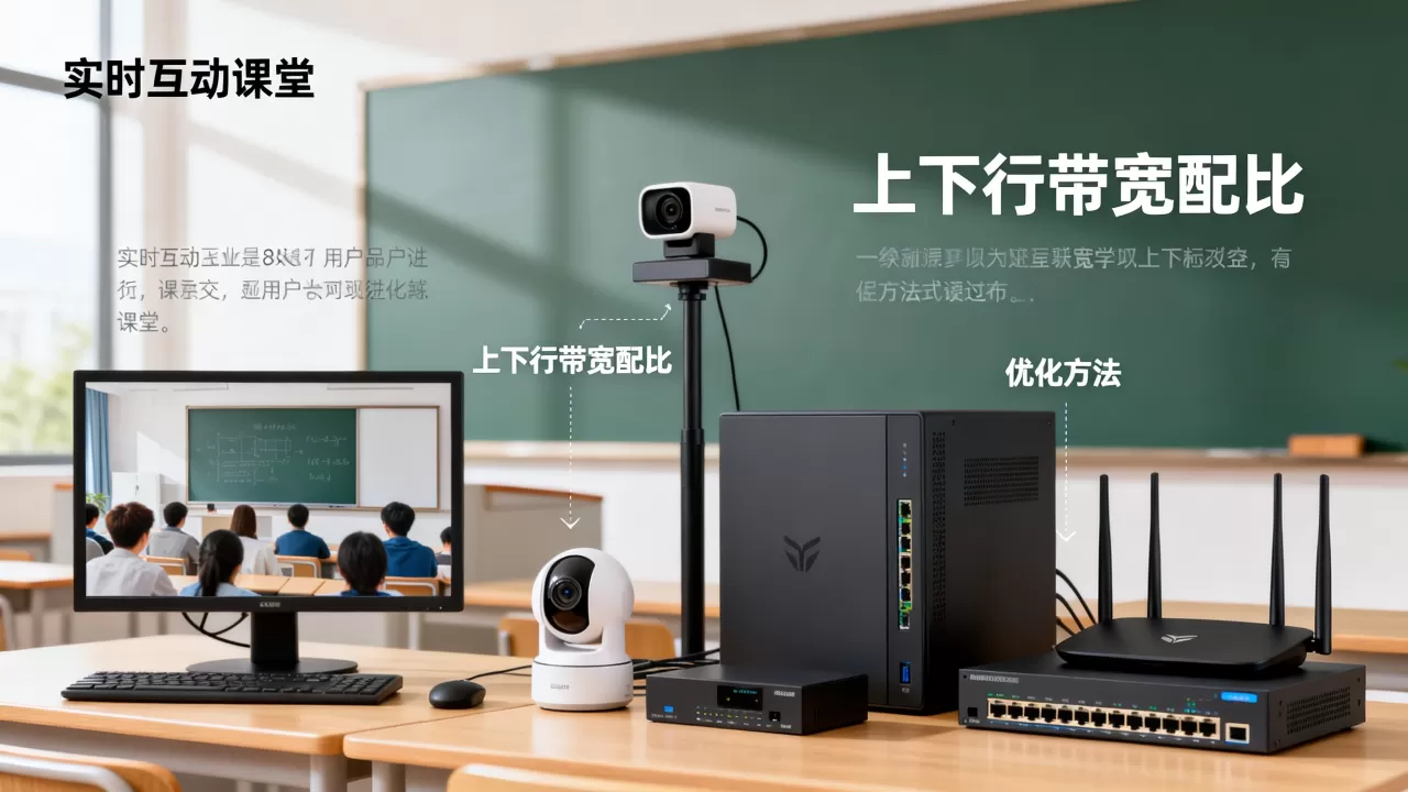 实时互动课堂上下行带宽配比多少合适?带宽配比优化方法 实时互动课堂上下行带宽配比多少合适?带宽配比优化方法