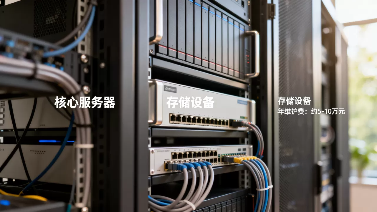 中小律所信息化服务器的年开销大概多少，一年维护费要多少钱？