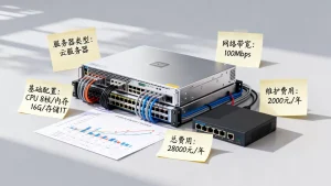 农业物联网平台服务器包年租费用明细，一年多少钱？