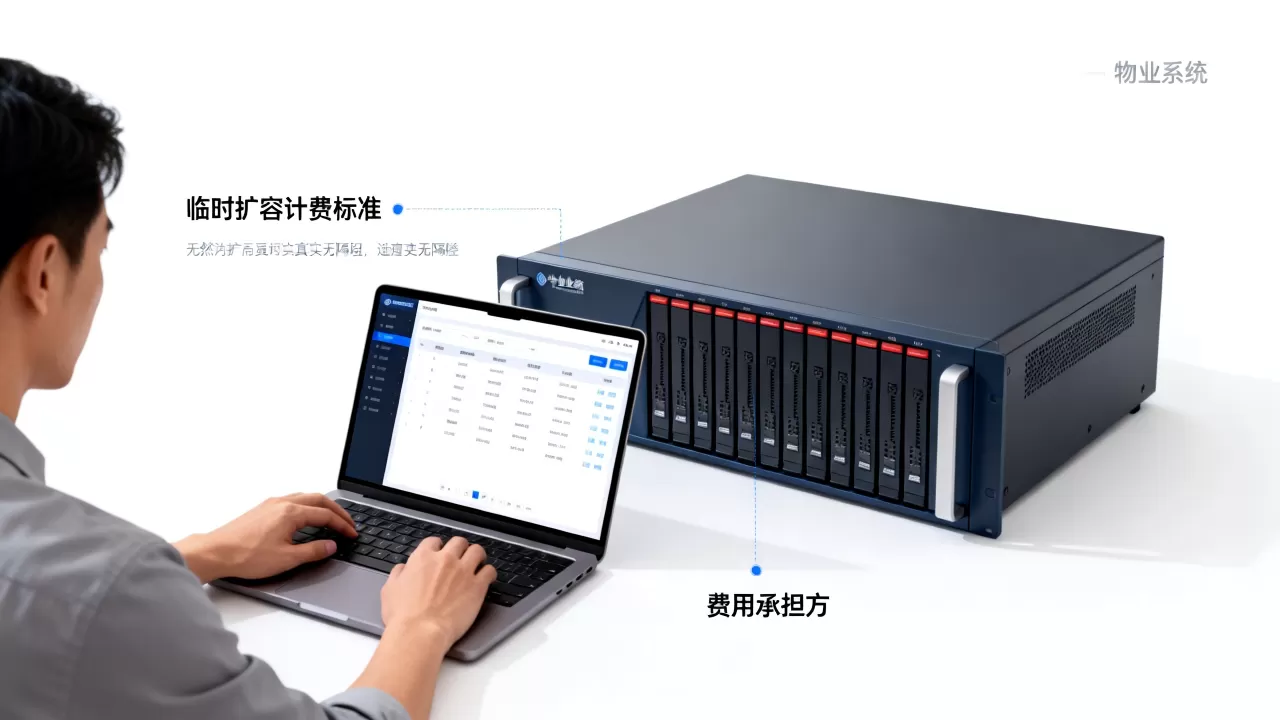 物业系统高峰期临时扩容怎么计费?临时扩容费用谁承担? 物业系统高峰期临时扩容怎么计费?临时扩容费用谁承担?