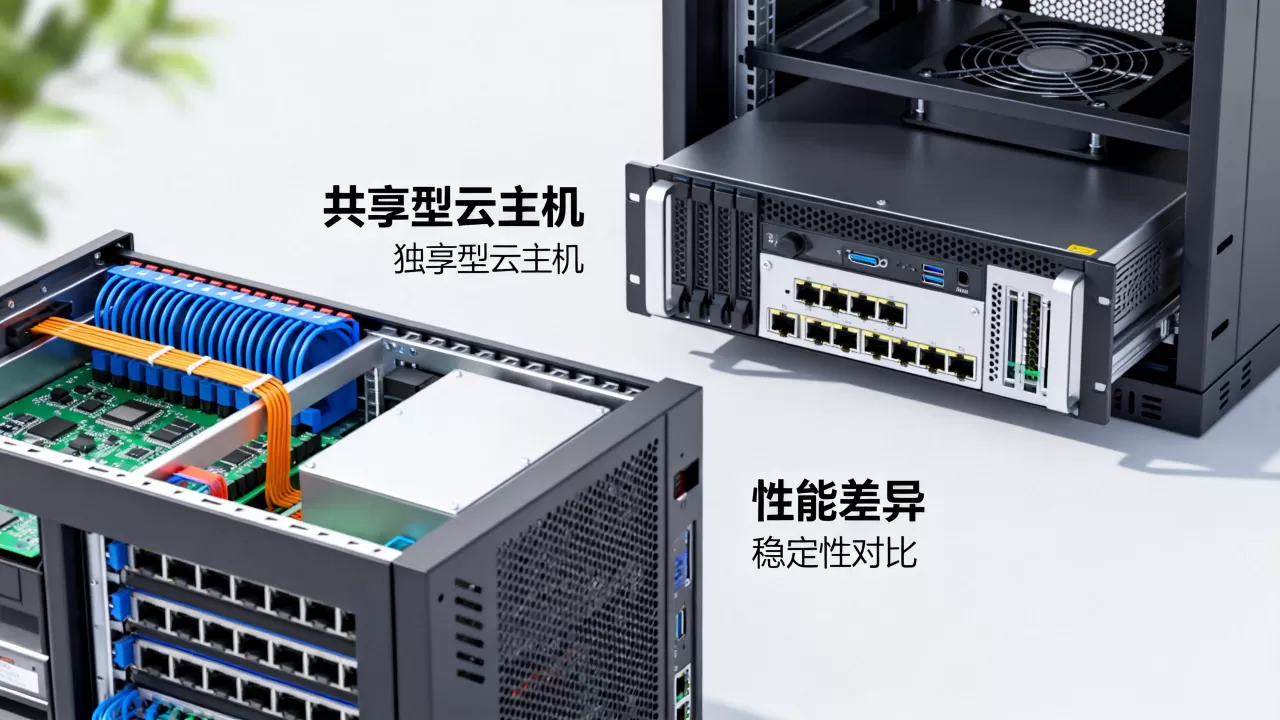 共享型云主机和独享型云主机性能差异大吗,哪个更稳定? 共享型云主机和独享型云主机性能差异大吗,哪个更稳定?