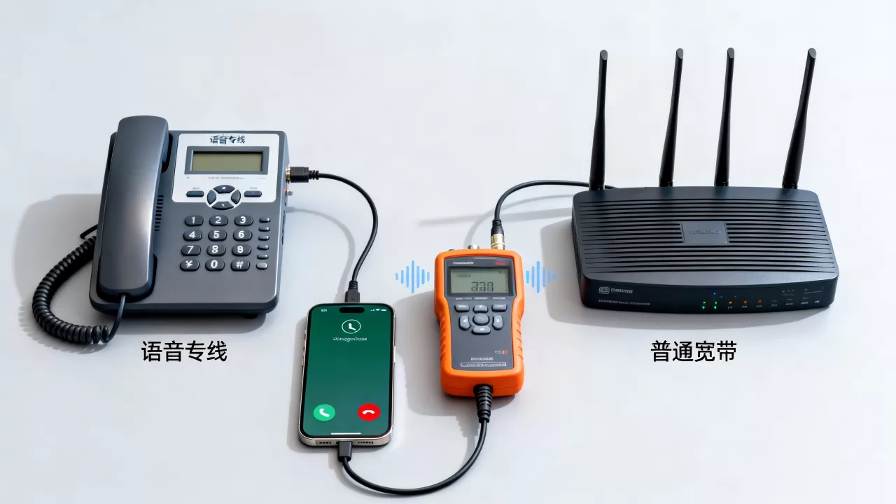 语音专线与普通宽带在通话上的差别 语音专线与普通宽带在通话上的差别
