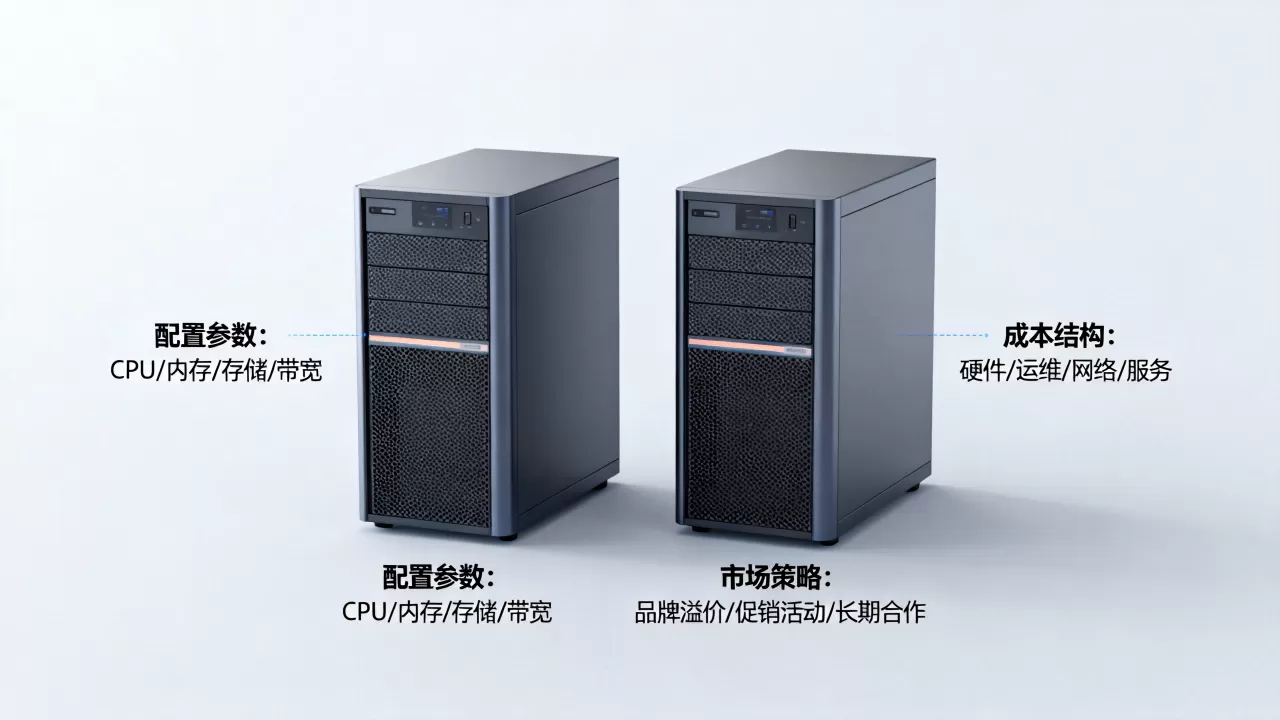为什么同配置的制造云服务器报价差这么多?云服务器价格差异大的原因有哪些? 为什么同配置的制造云服务器报价差这么多?云服务器价格差异大的原因有哪些?