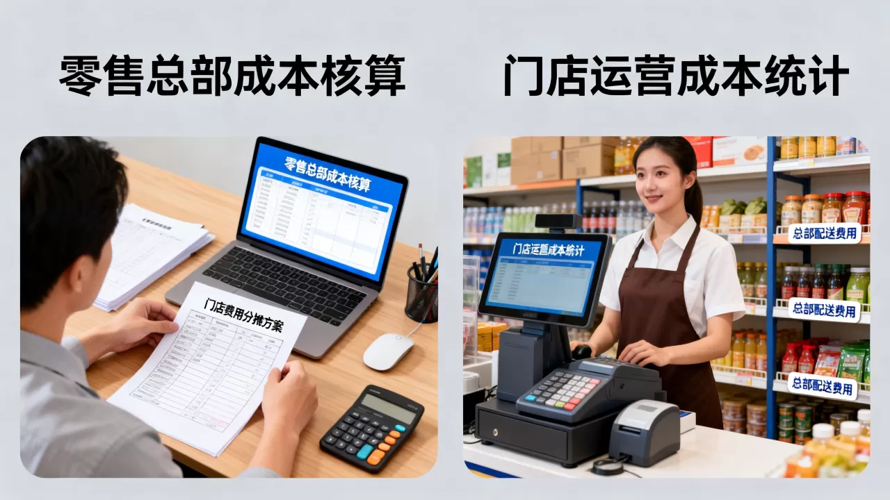 零售总部加门店两级部署的成本怎么核算,总部与门店费用如何分摊最合理? 零售总部加门店两级部署的成本怎么核算,总部与门店费用如何分摊最合理?
