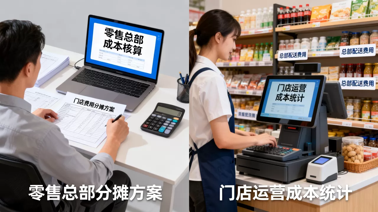 零售总部加门店两级部署的成本怎么核算,总部与门店费用如何分摊最合理? 零售总部加门店两级部署的成本怎么核算,总部与门店费用如何分摊最合理?