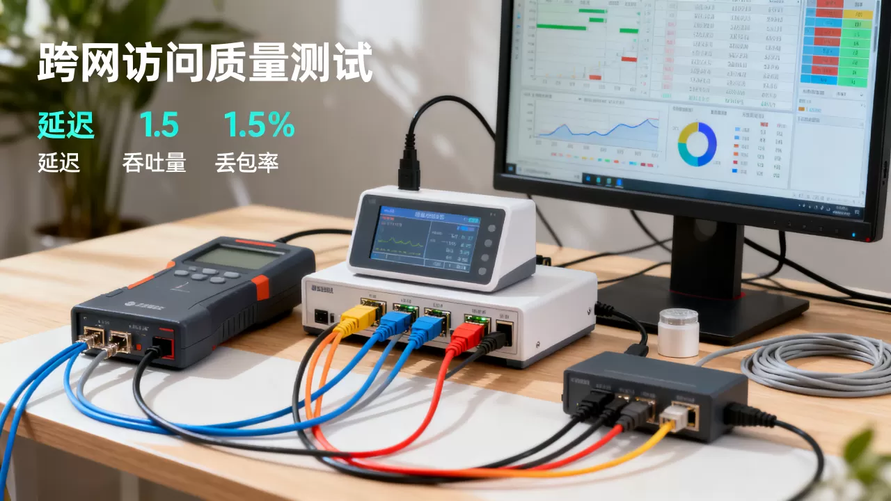 跨网访问质量测试的指标与口径是什么?跨网测试标准解析 跨网访问质量测试的指标与口径是什么?跨网测试标准解析