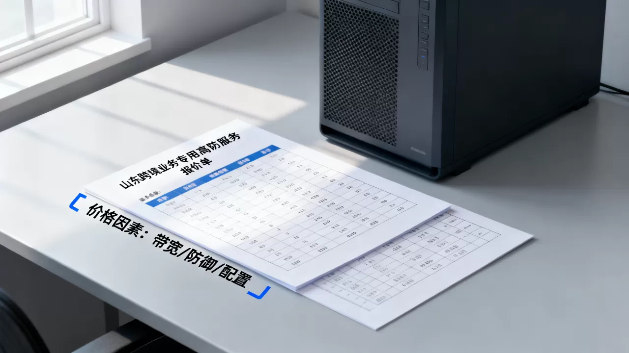 山东跨境业务租高防服务器的报价单该怎么看，高防服务器价格受哪些因素影响
